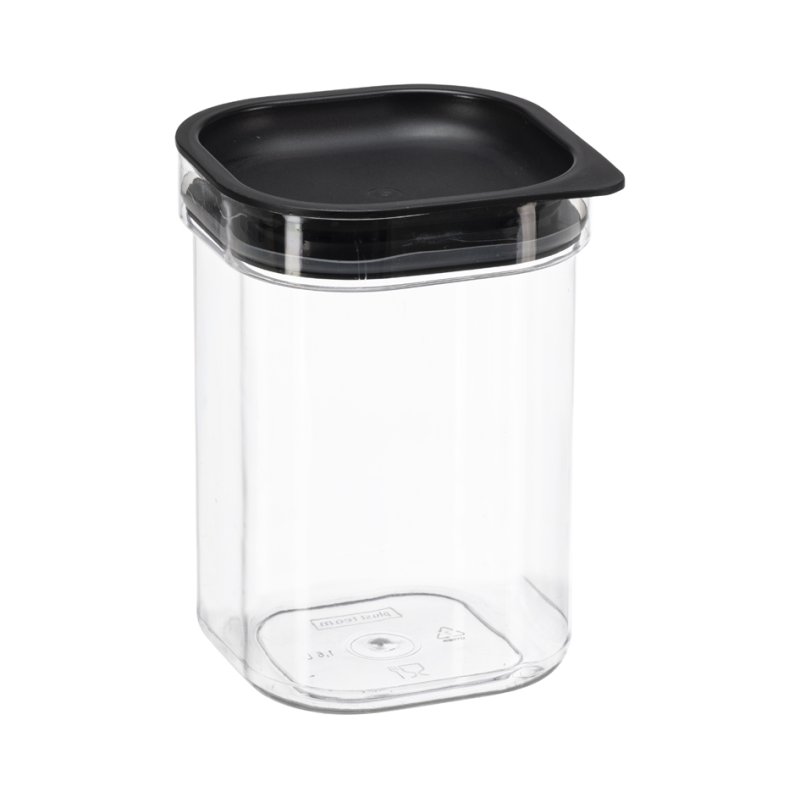 Droogvoercontainer Hamburg, 1,7 liter, vierkant